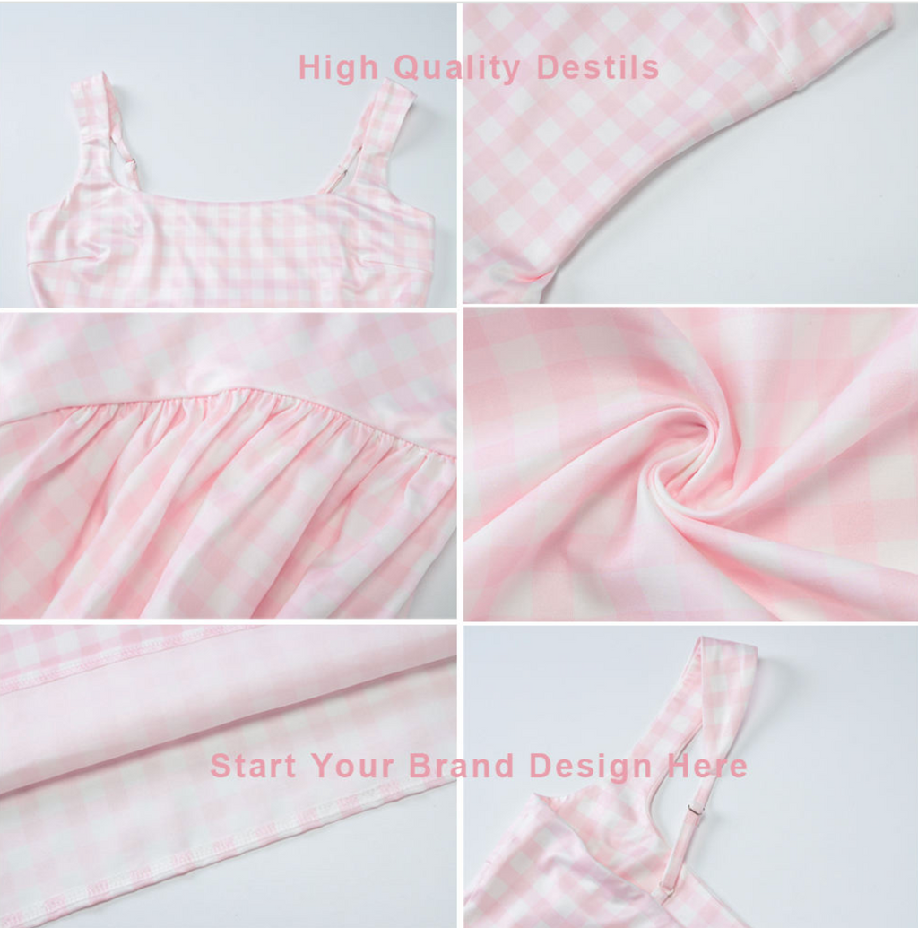 French Style Women’s Dress – Elegant Fresh Feminine Design