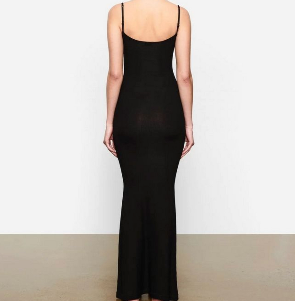 Women’s Solid Chiffon Maxi Dress