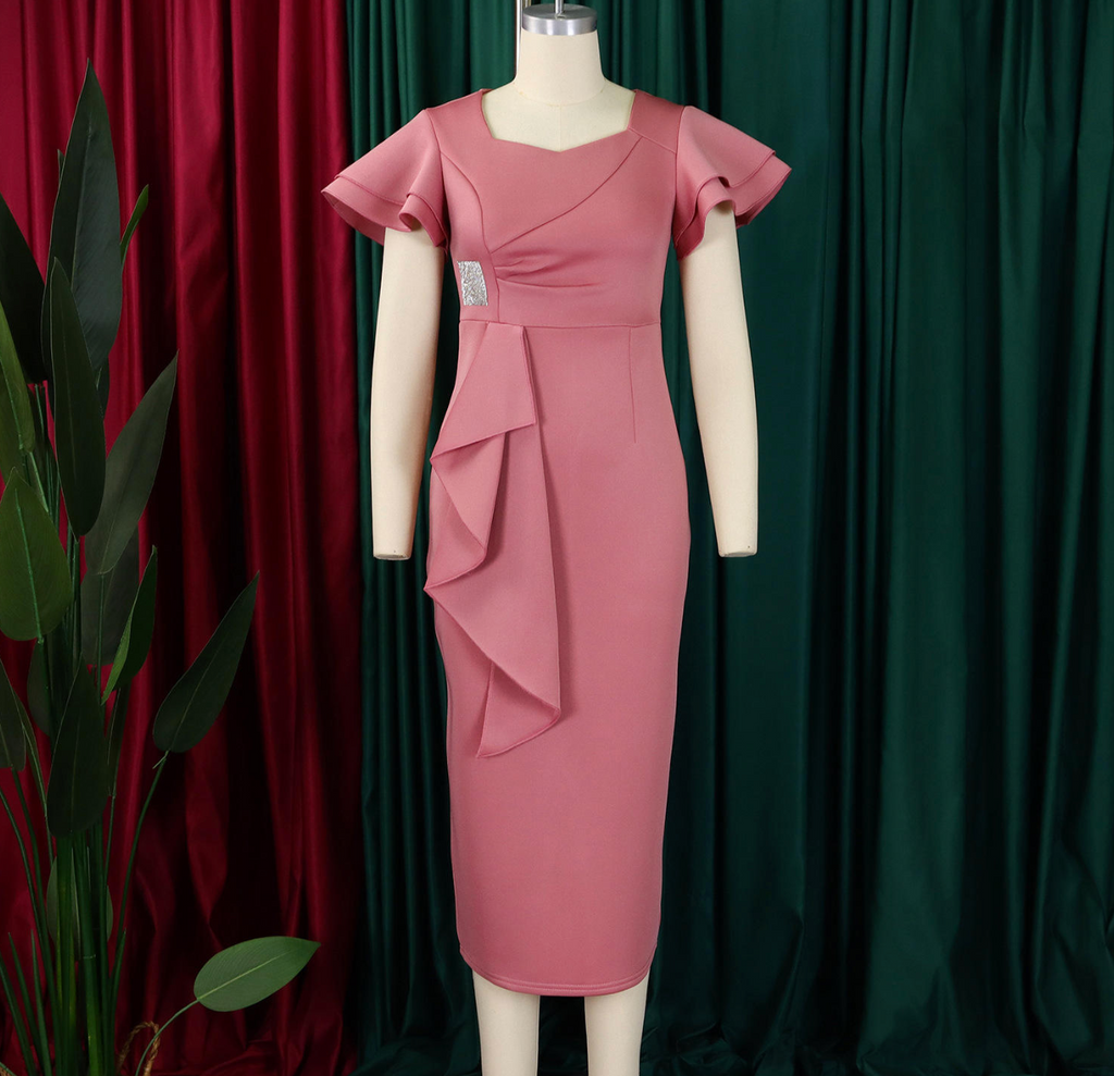 Women’s Summer Dress – Elegant Modern Mini Dress