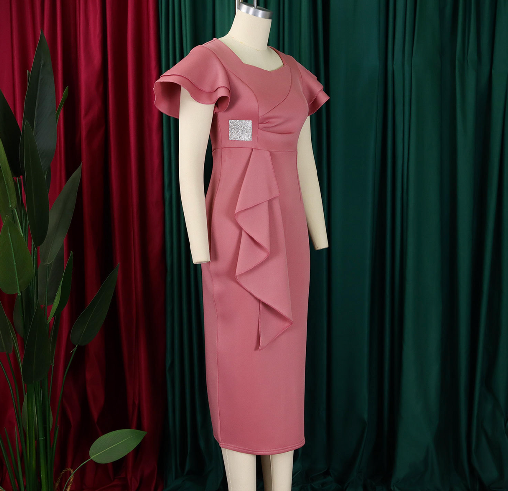 Women’s Summer Dress – Elegant Modern Mini Dress